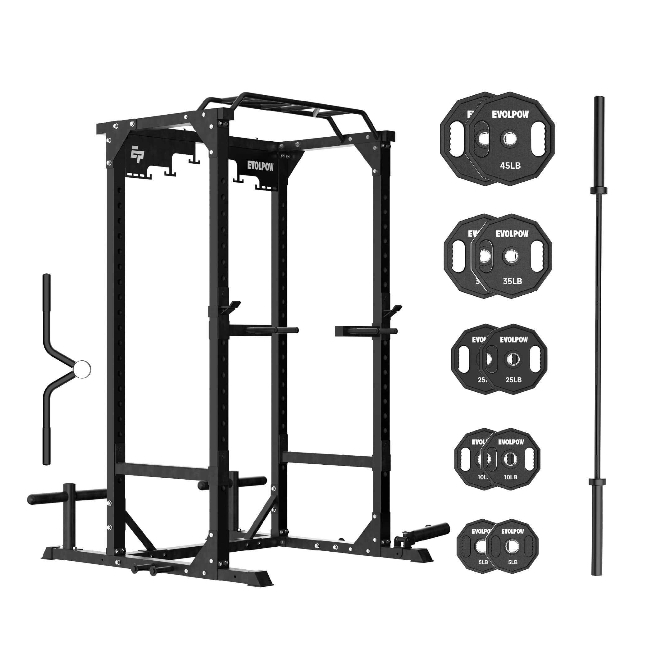 EVOLPOW P3B Tank All-in-One Power Rack Home Gym