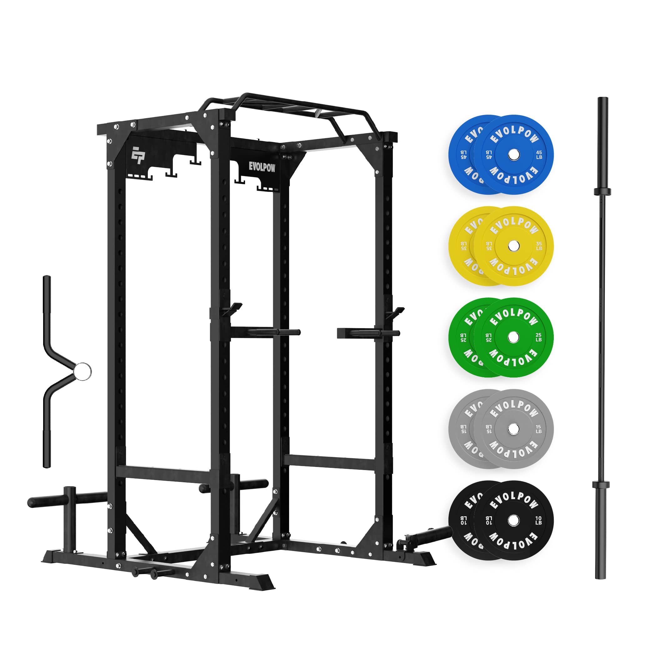 EVOLPOW P3B Tank All-in-One Power Rack Home Gym