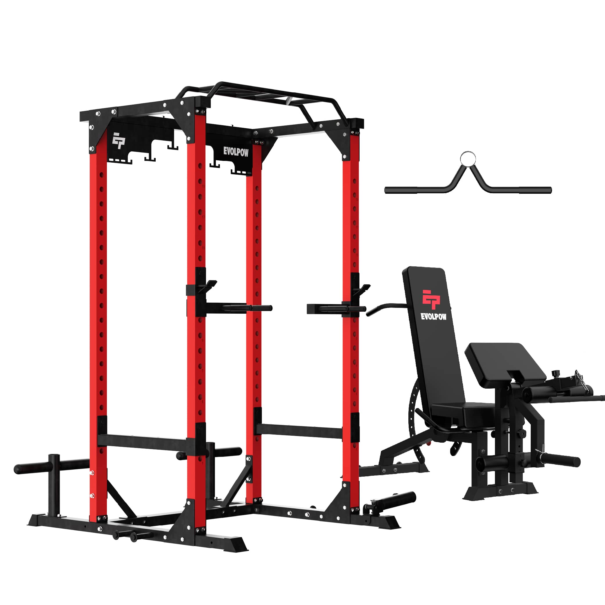 EVOLPOW P3B Tank All-in-One Power Rack Home Gym