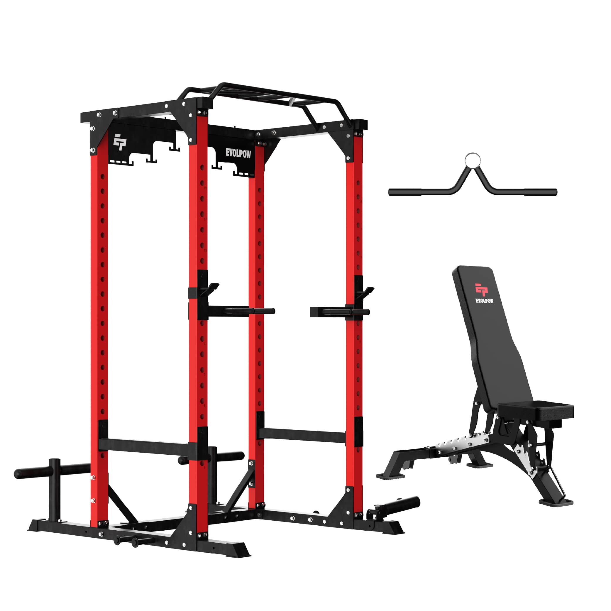EVOLPOW P3B Tank All-in-One Power Rack Home Gym