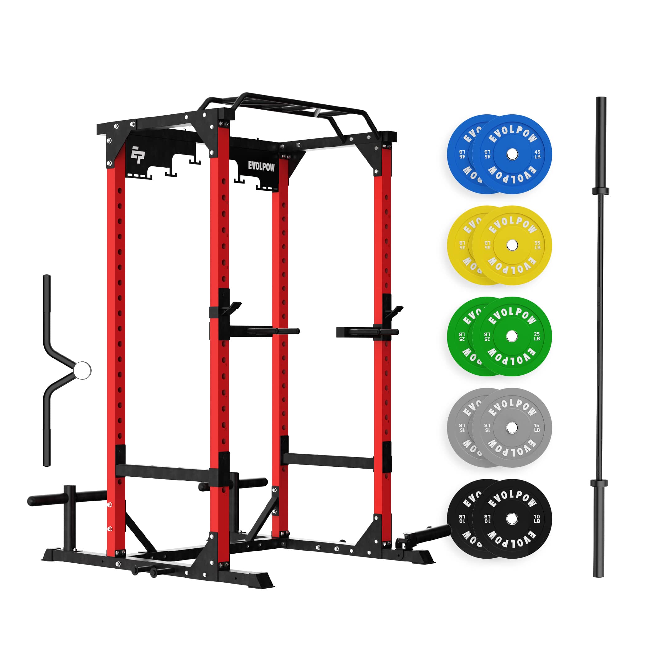 EVOLPOW P3B Tank All-in-One Power Rack Home Gym