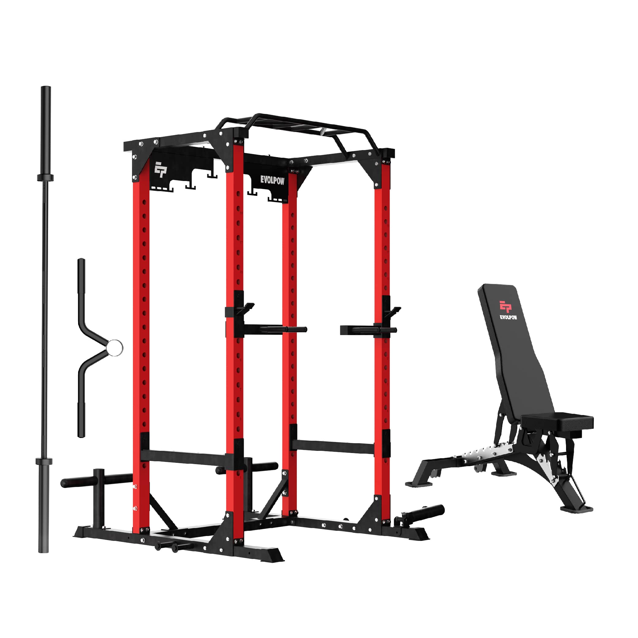 EVOLPOW P3B Tank All-in-One Power Rack Home Gym