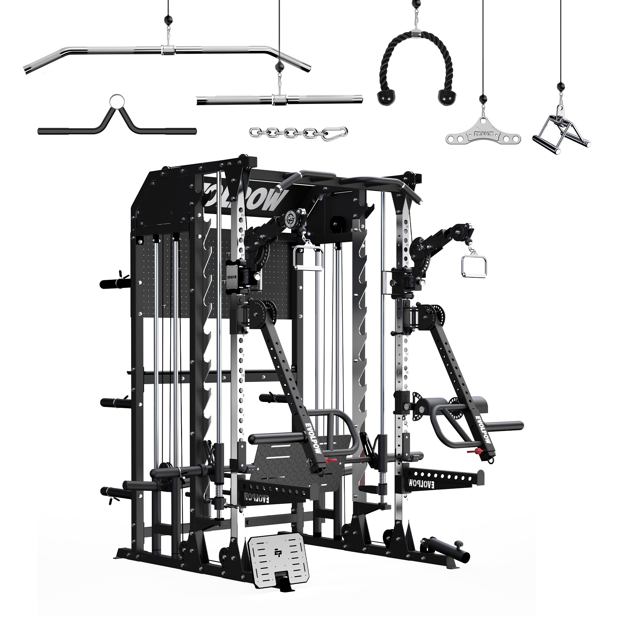 EVOLPOW M2B Pro Brute All-In-One Smith Machine Home Gym