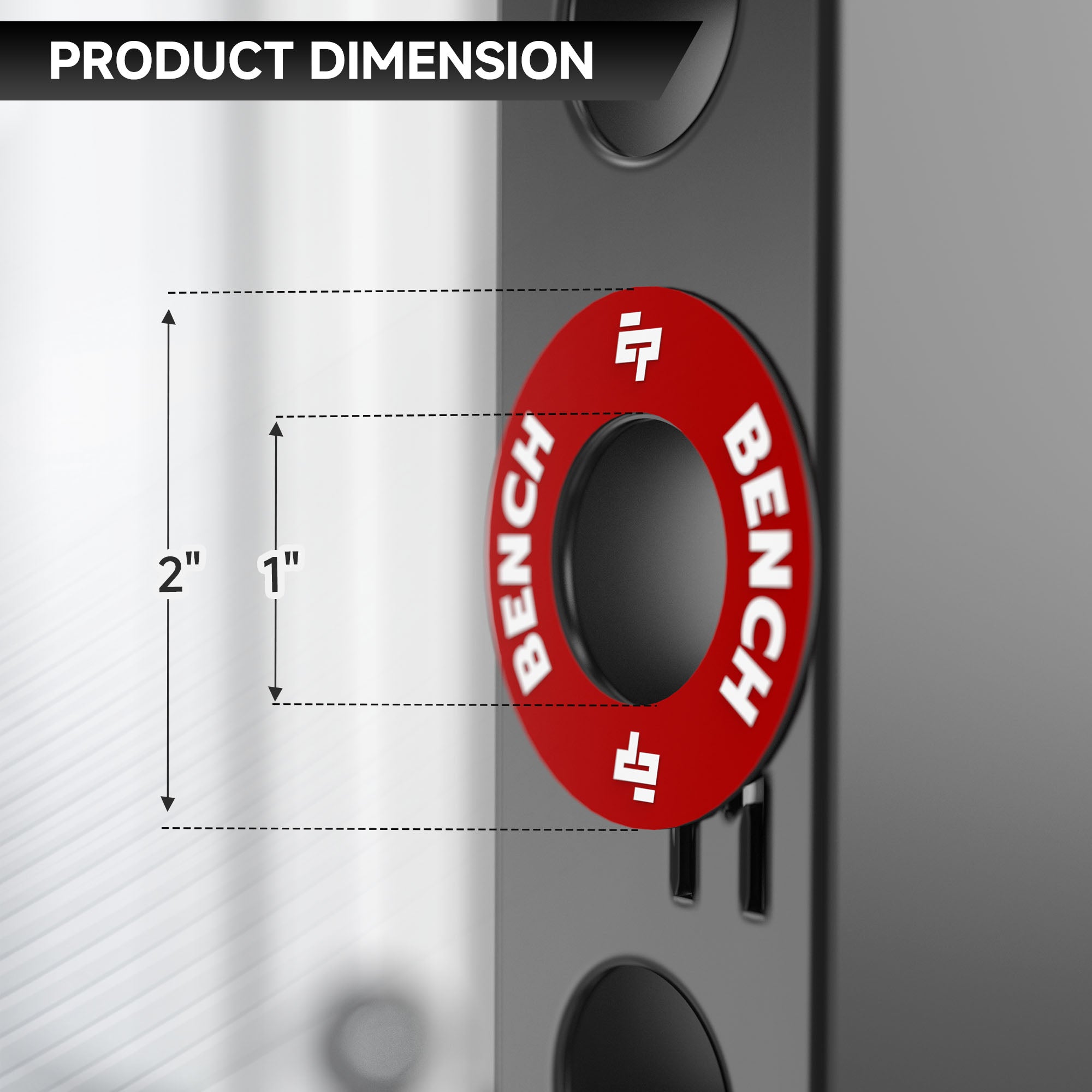 EVOLPOW Power Rack Magnetic Position Markers